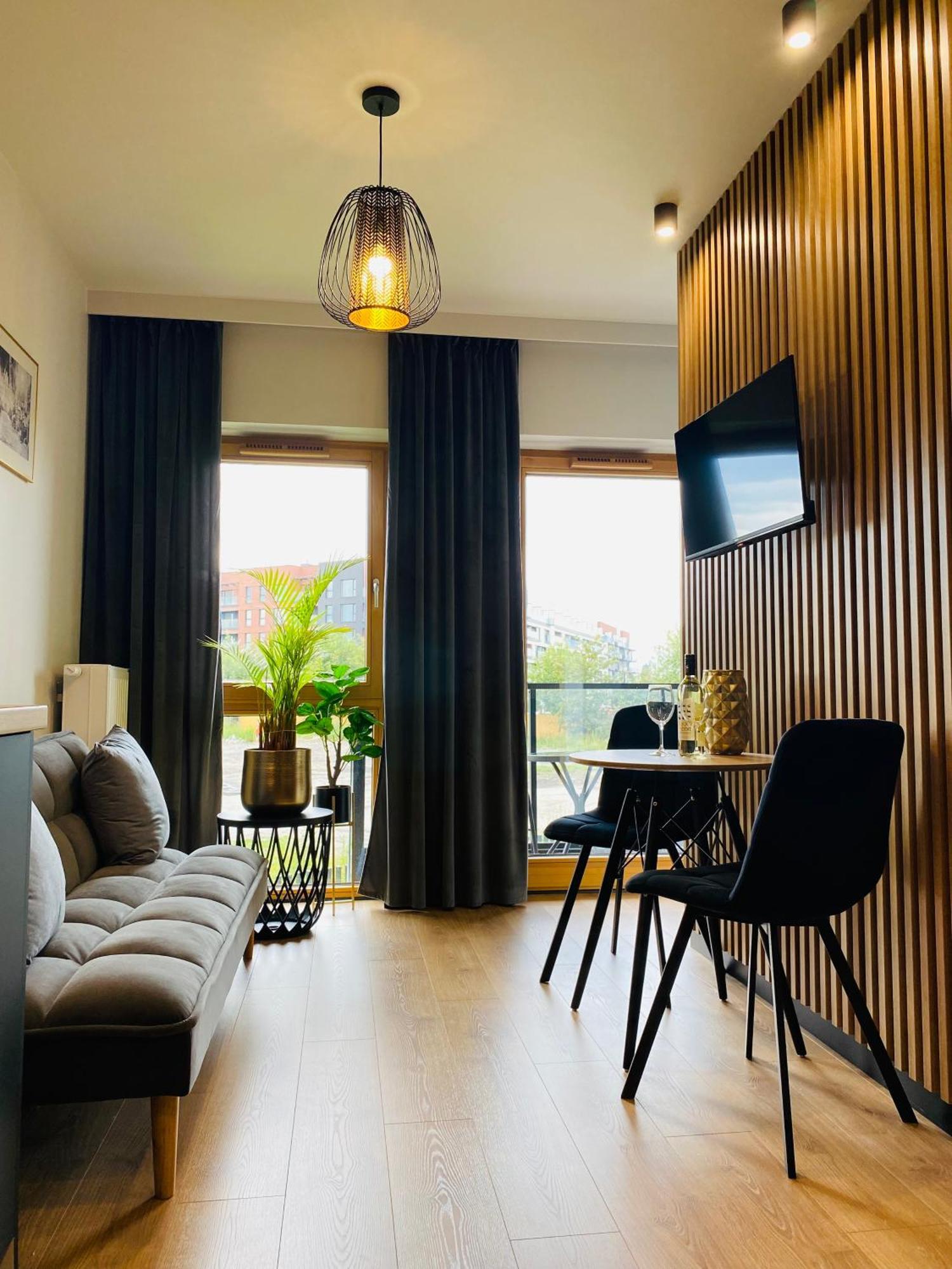 Motlawa Inn Apartment-Suna,Gym&Parking Gdańsk Kültér fotó