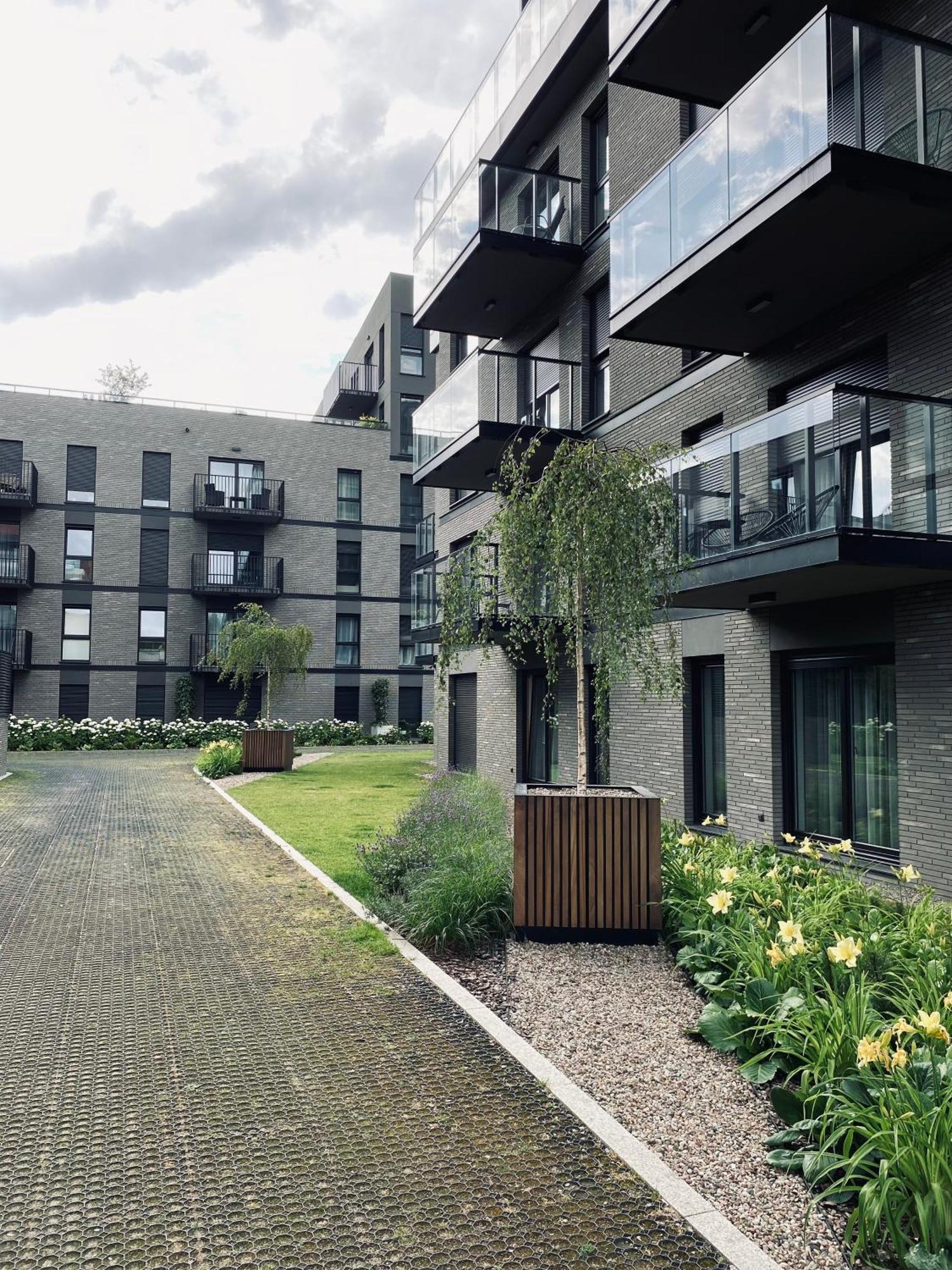 Motlawa Inn Apartment-Suna,Gym&Parking Gdańsk Kültér fotó