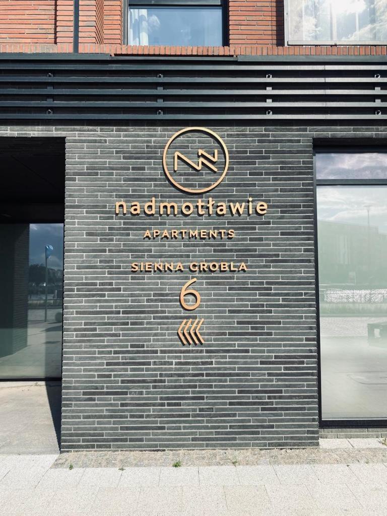 Motlawa Inn Apartment-Suna,Gym&Parking Gdańsk Kültér fotó